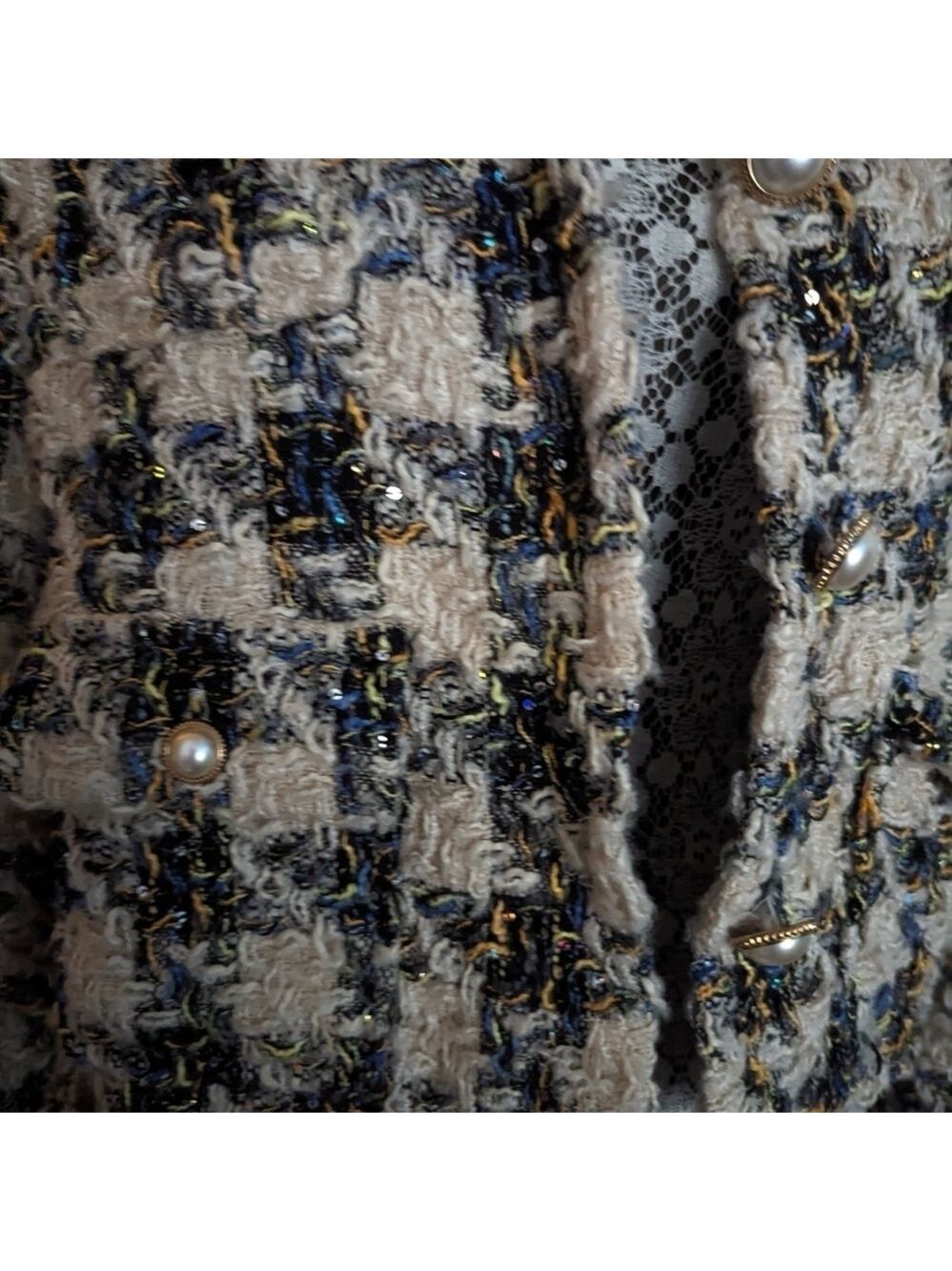Tweed Blazer Jacket - Picture 8 of 12